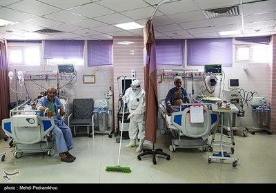 بیمارستان شهید نیاکی ارتش در اهواز مرکز جدید بستری بیماران کرونایی
