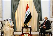 عراق|جزئیات رایزنی‌های شیخ الصباح در بغداد/ دعوت از برهم صالح برای سفر به کویت