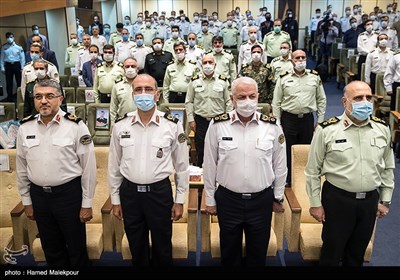 مراسم تودیع و معارفه رئیس پلیس راهور تهران بزرگ