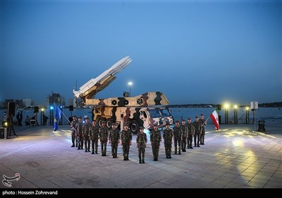 سامانه پدافندی سوم خرداد در کنار دریاچه شهدای خلیج فارس