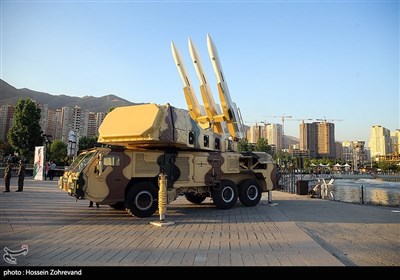 سامانه پدافندی سوم خرداد در کنار دریاچه شهدای خلیج فارس
