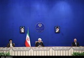 روحانی: مسیر رشد کشور با وجود تحریم‌ها و بیماری کرونا ادامه یافته است