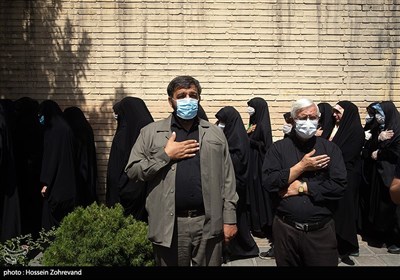 تشییع پیکر فرمانده شهید جواد اللهکرم