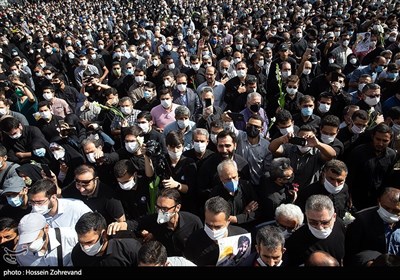 تشییع پیکر فرمانده شهید جواد اللهکرم