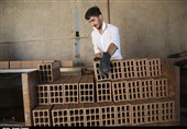 کارگاه آجرپزی صنعتی در استان قزوین به روایت تصویر