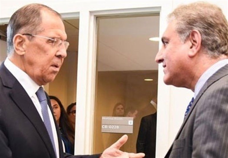 گفتگوی تلفنی وزرای خارجه پاکستان و روسیه پیرامون آخرین تحولات منطقه