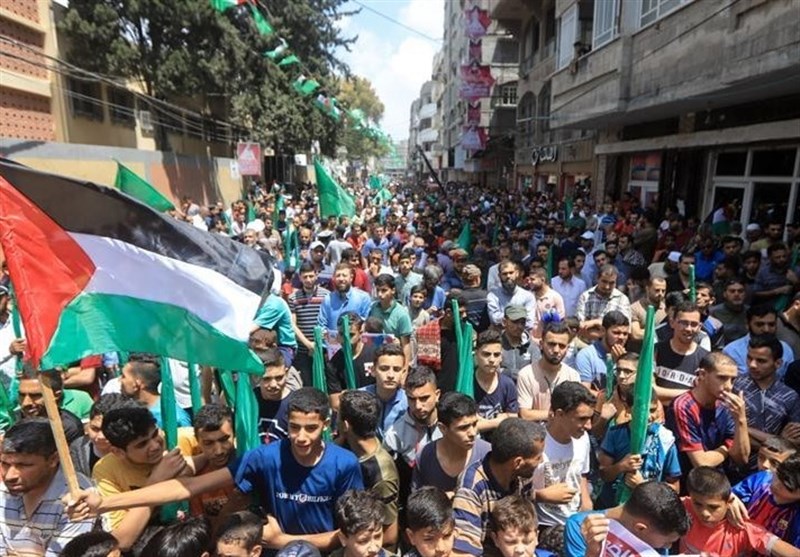 Hamas Organizes Mass Rally in Gaza against Israel’s Annexation Plan