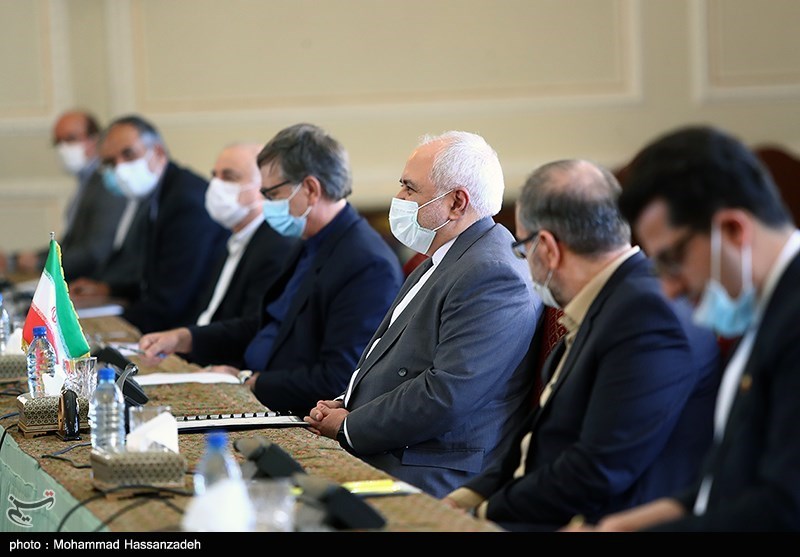 دیدار سرپرست وزارت خارجه افغانستان با محمدجواد ظریف