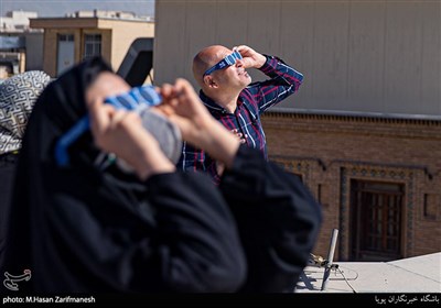 آخرین خورشیدگرفتگی قرن 14 در تهران