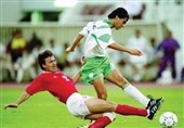 مرور خاطرات اسطوره فوتبال عراق با تصویری از جواد زرینچه