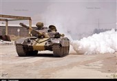 آتش سنگین تانک‌های مدرنیزه شده نیروی زمینی سپاه در رزمایش پیامبر اعظم 17
