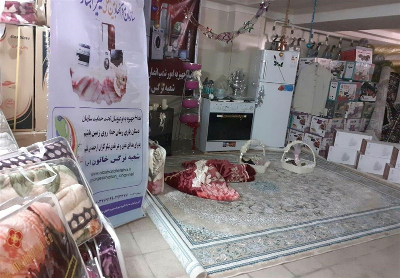 خيريه،شعبه،جهيزيه،پوشش،كمك،هزينه،ماه،تهران،نوعروسان،خاتون،نرگس