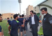 اصفهان| حضور اعضای هیئت‌مدیره باشگاه در تمرین تیم فوتبال ذوب‌آهن+ عکس