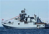 پیوستن یک ناوچه جدید به نیروهای دریایی روسیه در دریای مدیترانه