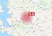 زلزله 5.5 ریشتری در مانیسای ترکیه