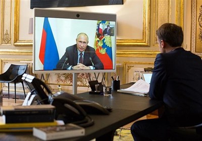  چالش‌های کنونی جهان، موضوع مذاکرات ویدئویی پوتین و ماکرون 