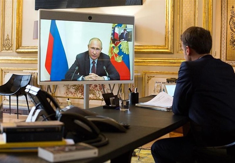 سومین مذاکره تلفنی بین پوتین و ماکرون طی هفته گذشته درباره اوکراین