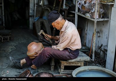 حاج تقی فقط یک مسگر نیست، نمادی برای محله و یادگاری از سنت است برای سرچشمه و دوشنبه ای و محله های اطراف گرگان