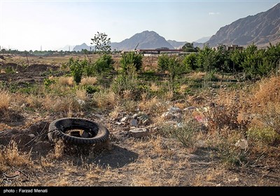 خشکی رودخانه فصلی - کرمانشاه