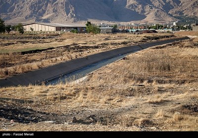 خشکی رودخانه فصلی - کرمانشاه