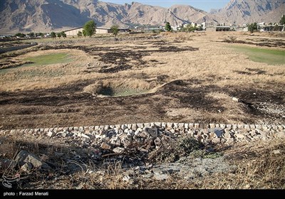 خشکی رودخانه فصلی - کرمانشاه