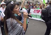 Protests Held in Paris in Solidarity with Palestinians (+Video)