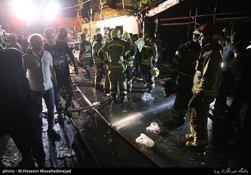 تہران؛ سینا اطہرکلینک میں خوفناک آتشزدگی، 19 افراد جاں بحق+ تصاویر