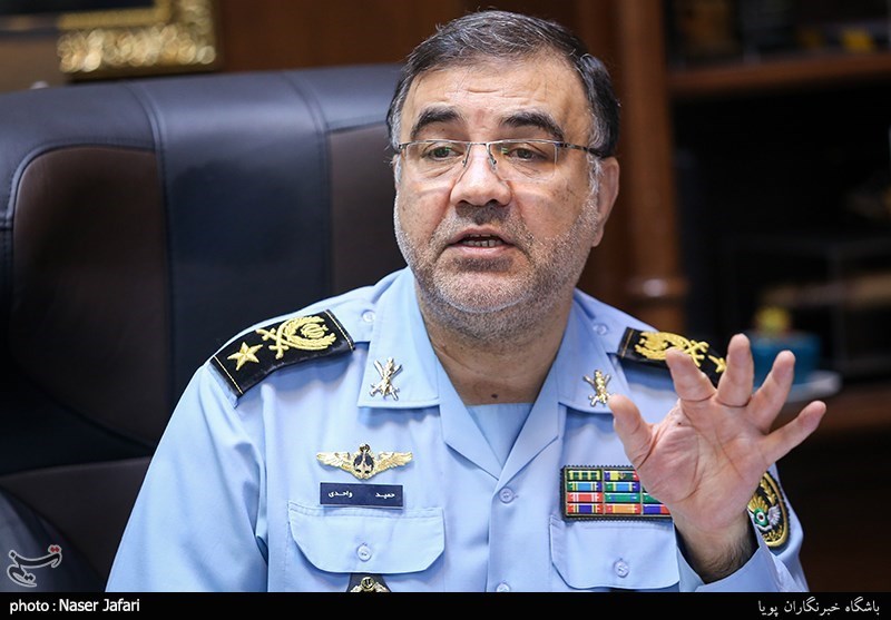 قائد القوات الجویة للجیش : ایران جاهزة لاشراک خبراتها مع البلدان الاخرى فی مجال مکافحة الارهاب