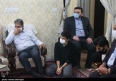 دیدار وزیر فرهنگ و ارشاد  با خانواده شهیدان خالقی‌پور