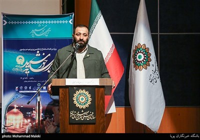 سخنرانی محمد سعادت رئیس فرهنگسرای سپهبد شهید سلیمانی