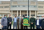حضور خادمان حرم مطهر رضوی در شهرهای خراسان شمالی به روایت تصاویر