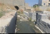 یاسوج| نگرانی اهالی نجف آباد از اجرای ناقص یک پروژه عمران شهری+عکس