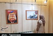 ﻧﻤﺎیشگاه جهانی «نمیتوانم نفس بکشم» در لرستان برپا شد+تصاویر