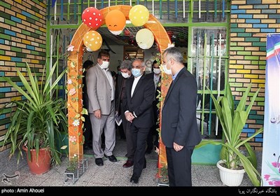محسن حاجی میرزایی وزیر آموزش و پرورش در افتتاحیه طرح سنجش سلامت نو آموزان