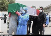 پیکر دومین شهید مدافع سلامت گلستان تشییع و تدفین شد