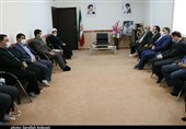 رئیس کل مالیاتی کشور با امام جمعه کرمان دیدار کرد+ تصاویر