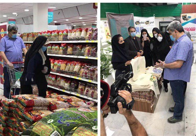 مشارکت شهردار تهران در پویش خرید بدون کیسه پلاستیکی در شهروند