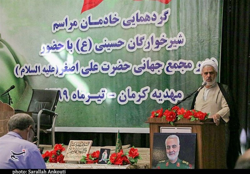 کرمان| مراسم شیرخوارگان حسینی یک حرکت انقلابی در راستای تداوم نهضت عاشوراست
