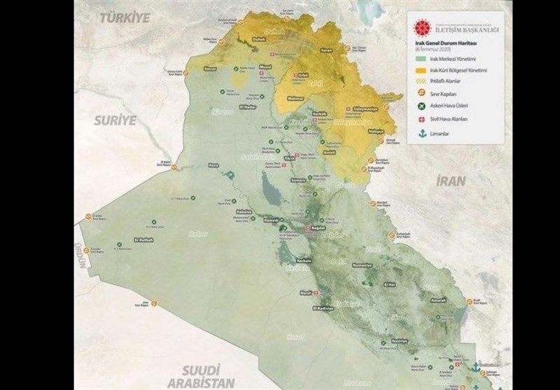 ترکیه برای عملیات خود در شمال عراق چند نقطه نظامی ایجاد کرد؟+ عکس
