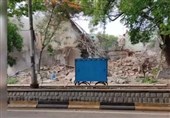 حیدرآباد دکن میں دو مساجد کو شہید اور ایک مندر کو گرا دیا گیا +تصاویر