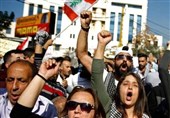 Lebanese Hold Protest Rally outside US Embassy in Beirut (+Video)