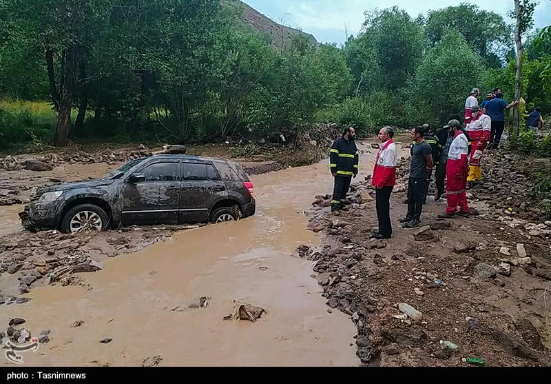 گزارش ویدئویی| سیلاب تابستانی در شمال استان اردبیل / خسارت 100 میلیارد تومانی سیل در خلخال