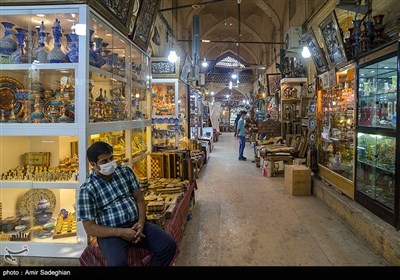 کسادی بازار وکیل شیراز در ایام کرونا