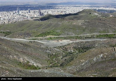 کوه پارک در ارتفاعات جنوبی مشهد