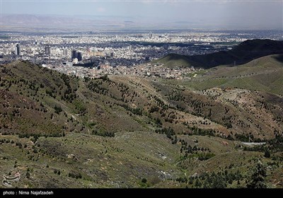 کوه پارک در ارتفاعات جنوبی مشهد