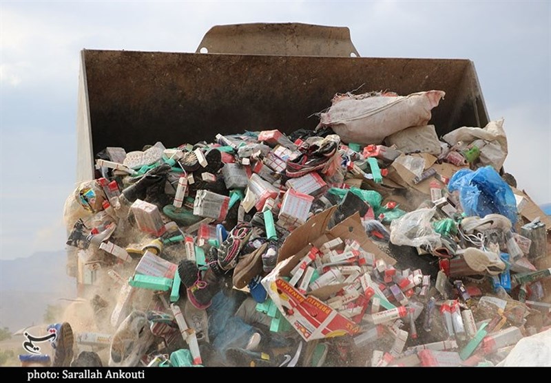 قاچاق , قاچاق کالا , امحای کالای قاچاق , استان کرمان , 