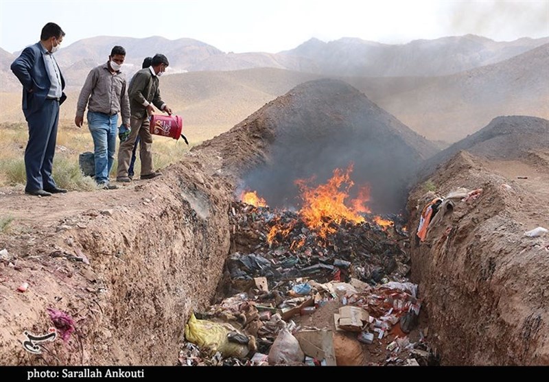 قاچاق , قاچاق کالا , امحای کالای قاچاق , استان کرمان , 