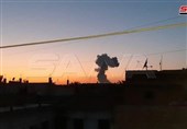 هدف قرار گرفتن یک پایگاه آمریکایی در شرق سوریه با شلیک 12 راکت