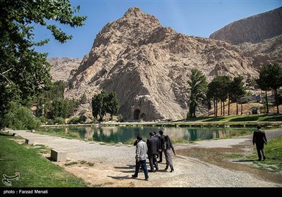 افتتاح موزه سنگی طاقبستان در کرمانشاه