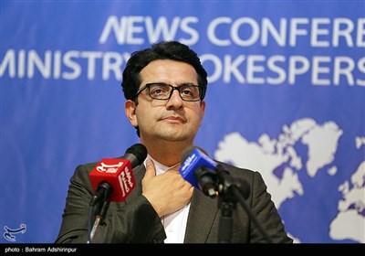 نشست خبری سیدعباس موسوی سخنگوی وزارت امور خارجه در اردبیل
